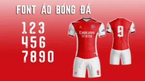 tải font số áo bóng đá